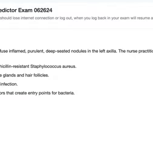 Univ Predictor Exam