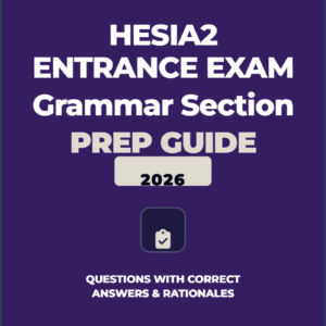 HESIA2 Grammar ENTRANCE EXAM 2026
