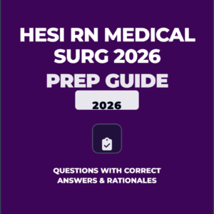 HESI RN MEDICAL SURG 2026