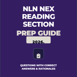 NLN NEX READING SECTION