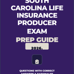SOUTH CAROLINA LIFE INSURANCE PRODUCER