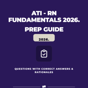 ATI - RN Fundamentals 2026.