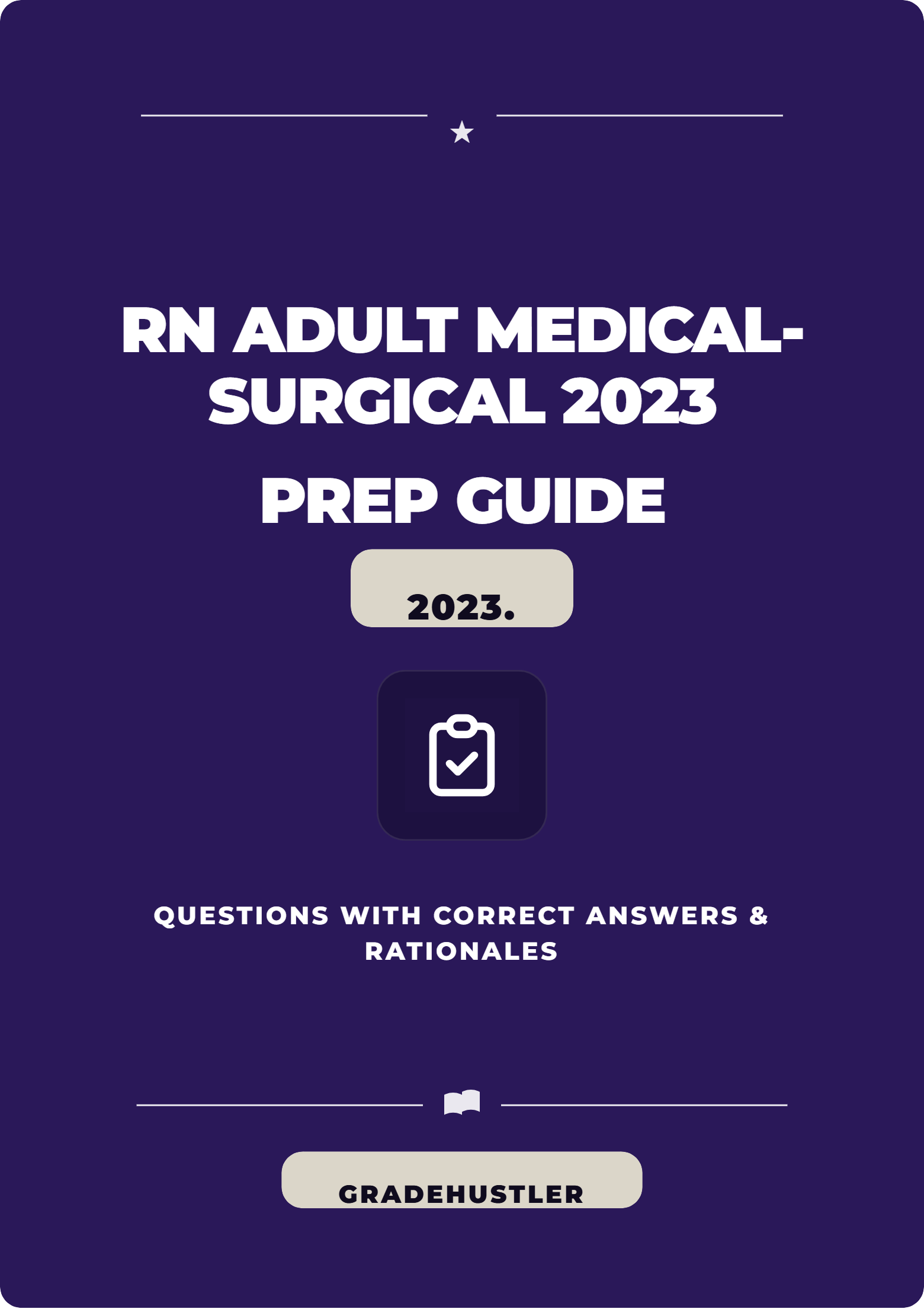 RN Adult Medical-Surgical 2023